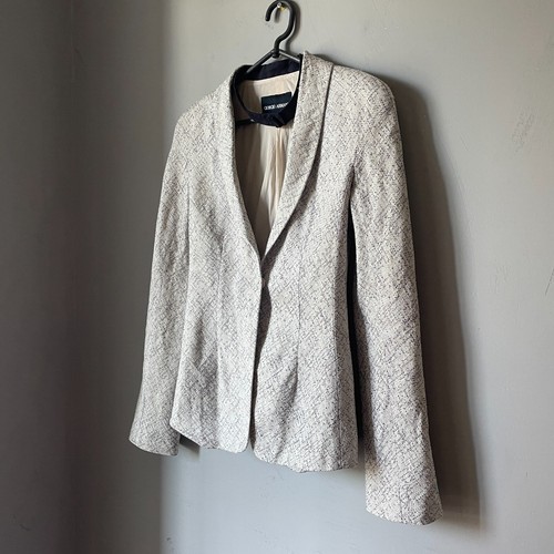 Giorgio Armani Women’s Silk/Linen/Cotton Blend Blazer – Size 38IT / 2US / 6UK - Picture 5 of 17