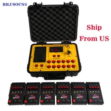 Ship From USA 24 Cues fireworks firing system 500M distance program