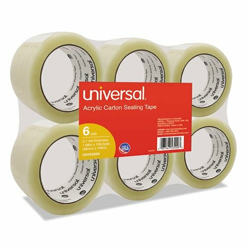 Universal Deluxe General-Purpose Acrylic Box Sealing Tape ,TAPE,SEAL,2\