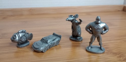 Monopoly Disney Pixar Edition Board Game Replacement Tokens 2007 Set Of 6 - Picture 3 of 3