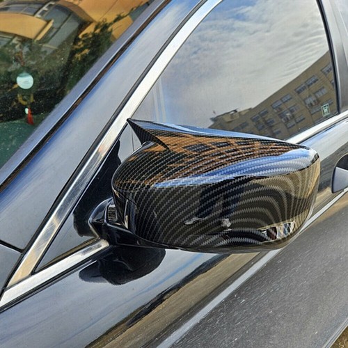 For Honda Accord 2008-2013 Carbon Fiber Look Rear View Side Mirror Cover Trim Ga - Picture 5 of 7