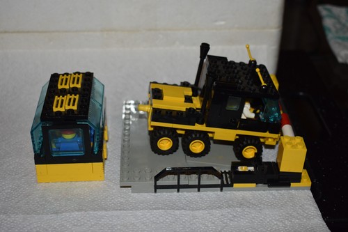 (32)  LEGO  Verladerampe (Intercity)  mit Zubehör  für 9V LEGO Bahn - Bild 1 von 11