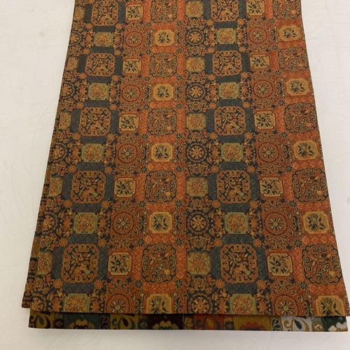 JAPANESE KIMONO BELT FUKURO OBI ZENTSU-GARA PURE SILK Z8019 - Picture 11 of 12