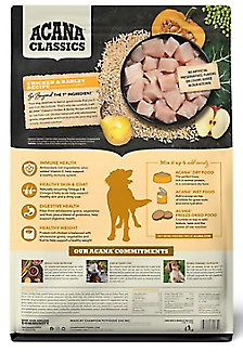 Acana F1B203931K01800 - Classics Chicken & Barley Recipe, Dog Food, 4 lb - Picture 2 of 8