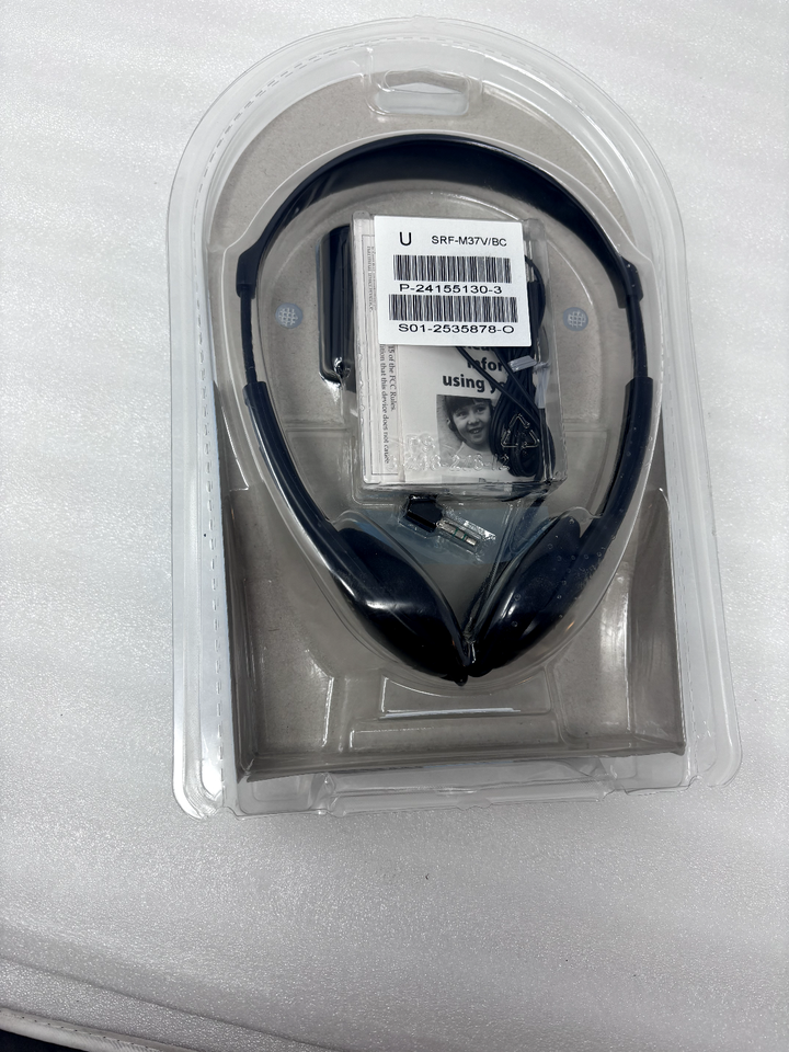 NOS 2003 SONY SRFM37V WALKMAN AM/FM Radio TV/Weather Digital 25 Preset