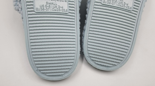Charter Club Textured Knot-Top Slippers Women's S 5-6 US Crystallin Blue Slip On - Picture 12 of 15