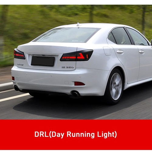 LED Tail Light For Lexus IS250 IS350 ISF 2006-2013 Smoke Sequential Signal Light - Picture 3 of 12