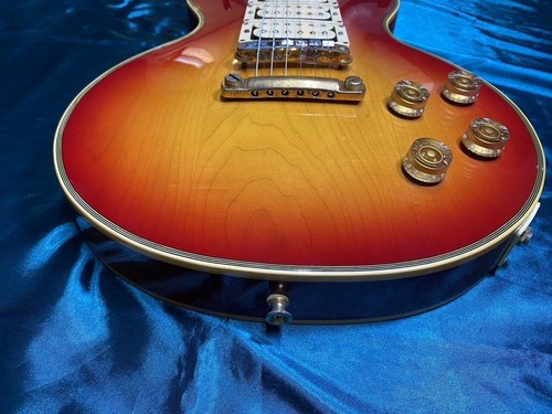 Greco EG-600P Sunburst Electric Guitar W/Hard Case Used Shipping From Japan - Picture 4 of 9