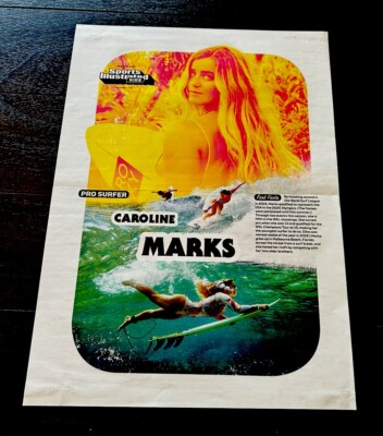 Caroline Marks ROOKIE Fernando Tatis Jr Dual SI FOR KIDS poster USA SURFING