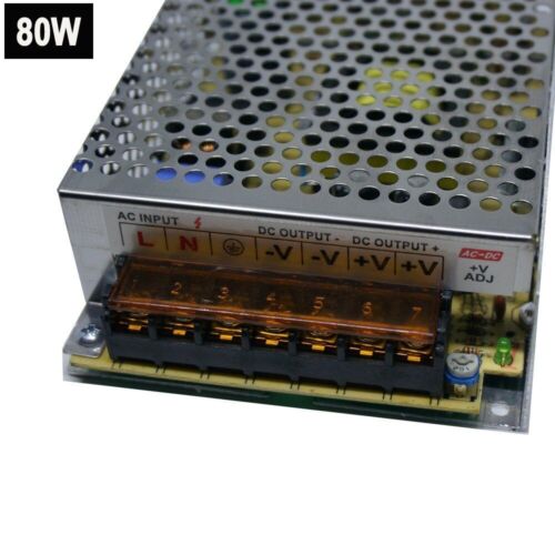 DC 5V / 12V / 24V LED Trafo Netzteil Schaltnetzteil Netzteil LED Streifen - Bild 37 von 76