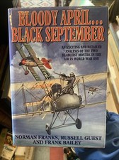 Bloody April... Black September - Norman Franks - Hardback 1995 (D6)