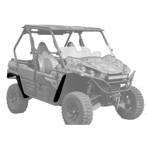 MudBusters Super Max guardabarros llamaradas para Kawasaki Teryx y Teryx S 2014-25 (2 asientos) - Imagen 2 de 8