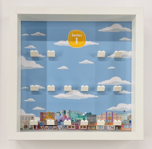 Display frame For Lego ® Simpsons Series 1 71005 minifigures 27cm case - Picture 10 of 12