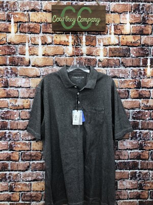 Cypress Club Men s Large Grey Polo Shirt
