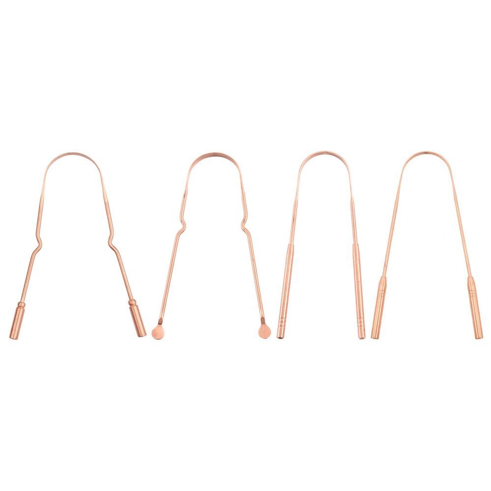 Breath Oral Hygiene Stainless Steel Tongue Scraper Cleaner Dental Cleaning - Picture 5 of 17