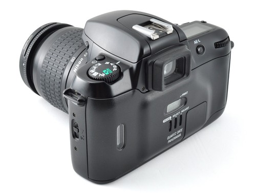 Nikon F60 N60 Kit w/ AF Zoom NIKKOR 28-80mm F3.3-5.6G Lens SLR Film Camera Black - Picture 6 of 24