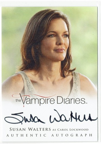 Vampire Diaries Season 2 Autograph Auto Card A20 Susan Walters as Carol Lockwood