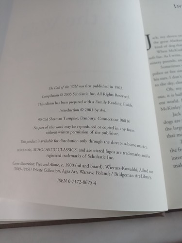 Der Ruf der Wildnis und ausgewählte Kurzgeschichten Jack London 2005 Hardcover Buch - Bild 7 von 7