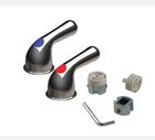 Danco 80022 Universial Ergo Lever Handles with Adapters in Chrome for Sinks NEW