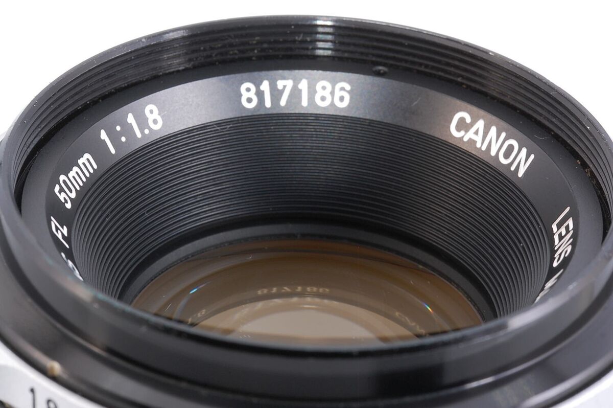 Canon FL 50mm f1.8 MF Standard Prime vintage old Lens [Near Canon FL 50mm f1.8 MF Standard Prime vintage old Lens [Near