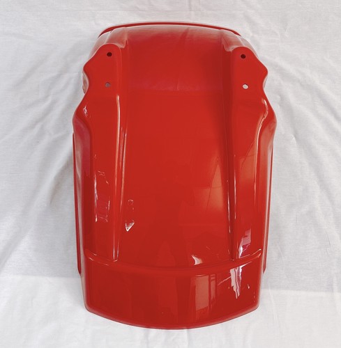 KAWASAKI KXT 250 84 - 85 TECATE 3 RED PLASTIC FRONT FENDER - Bild 3 von 3