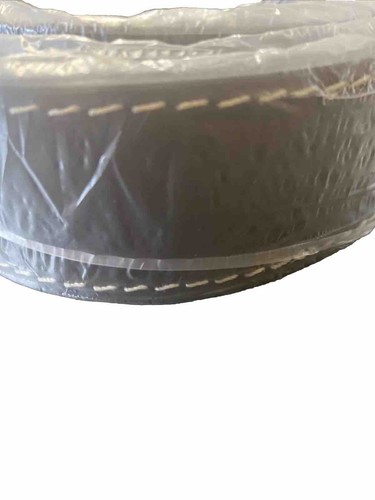 HOLMANSE Italian Full Grain Leather Belt for Men Casual Belt 7 Holes Black New - Picture 6 of 9