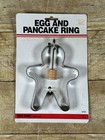 Vintage Gingerbread Man Egg & Pancake Ring Fox Run Craftsmen 5"