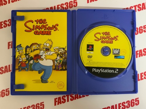 The Simpsons Game Ps2 Game. MINT CONDITION. - Picture 2 of 2