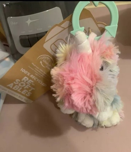 Re-sortable 6” Plush With Bag Tag Sugar Unicorn New With Tags 100% Recycled - Bild 2 von 3