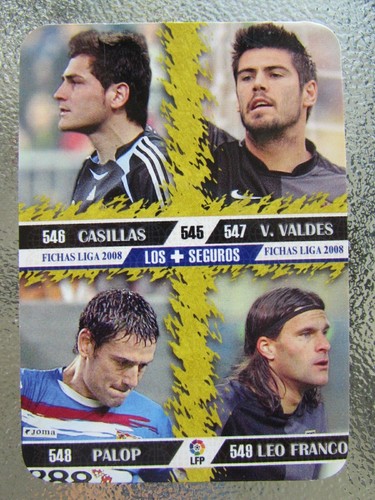 MESSI & SERGIO RAMOS 2007-08 MUNDICROMO INSERT "CUADRO DE HONOR" (#A) - Picture 3 of 3
