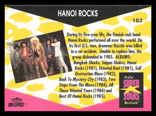 1991 Pro Set Super Stars Music cards #1 to #199 complete your set you pick - Bild 386 von 434