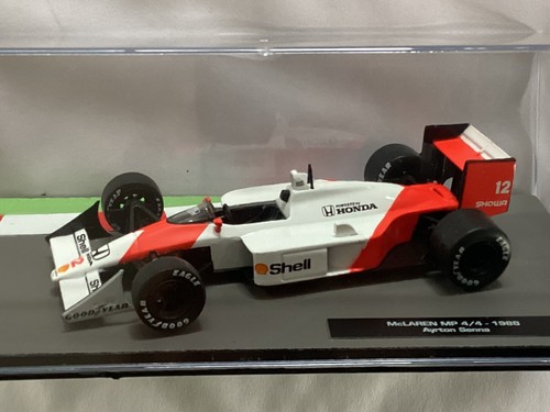 AYRTON SENNA ALTAYA 1:43 SCALE McLAREN MP4/4 MODEL WITH DECALS - Picture 7 of 12