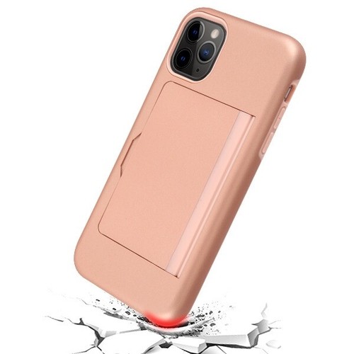 Custodia ibrida protettiva in gomma per iPhone 11 /Pro/Max portafoglio 3 carte - Foto 48 di 50