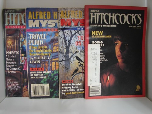 ALFRED HITCHCOCK  Mystery Magazine - 1982 -91 - 94 & 97 - lot of 4 (Mag.) H101 - Picture 1 of 5