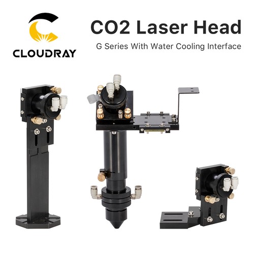 CO2 Laser Head Set 1st 2nd Mirror Mount with Water Cooling Interface 150W Laser - Bild 2 von 10