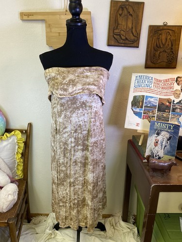 Vintage Y2K BKE Foldover Waist Rayon Maxi Skirt Boho Hippy Fairy Festival LARGE - Picture 6 of 13