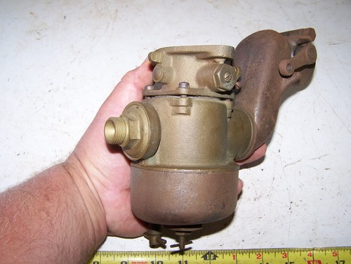 HOLLEY Model K Brass Carburetor IHC Autowagon Model E, F, EX Car Truck NICE - Picture 6 of 17