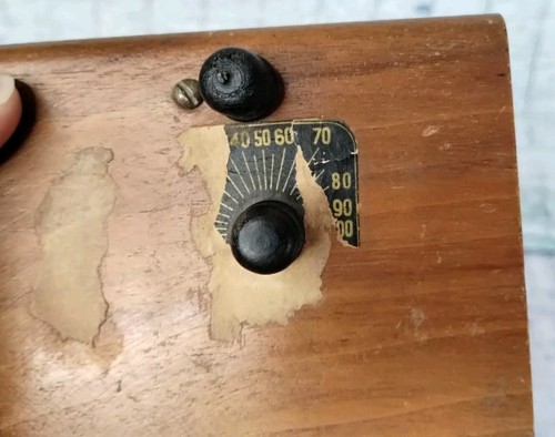 Vintage Rare 1939 Tee-Nie-RA-DI-O Midget No.1 Crystal Radio Carron Mfg. Co. USA - Picture 18 of 19