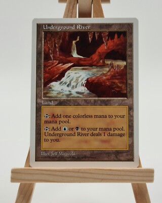 Underground River Fifth Edition (5ED) Magic Karte EN (Unterirdischer Fluss)