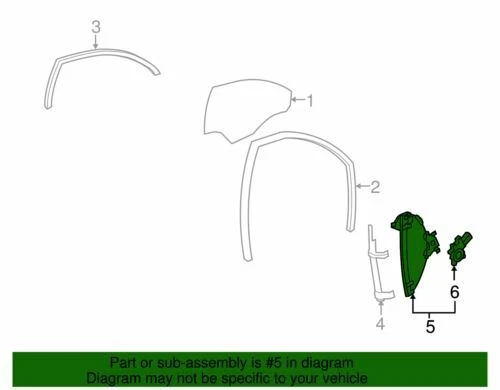Regulador de ventana derecho genuino GM 2008-2015 Chevrolet Saturn Sport Vue 25926016 Foto 2 de 2