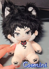 Bungo Stray Dogs Ryunosuke Akutagawa 20cm Plush Doll Dress up Stuffed Toy Anime