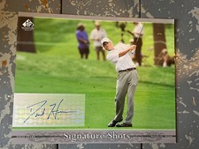 DAVID HEARN SIGNED UPPERDECK 8 x 10 Card