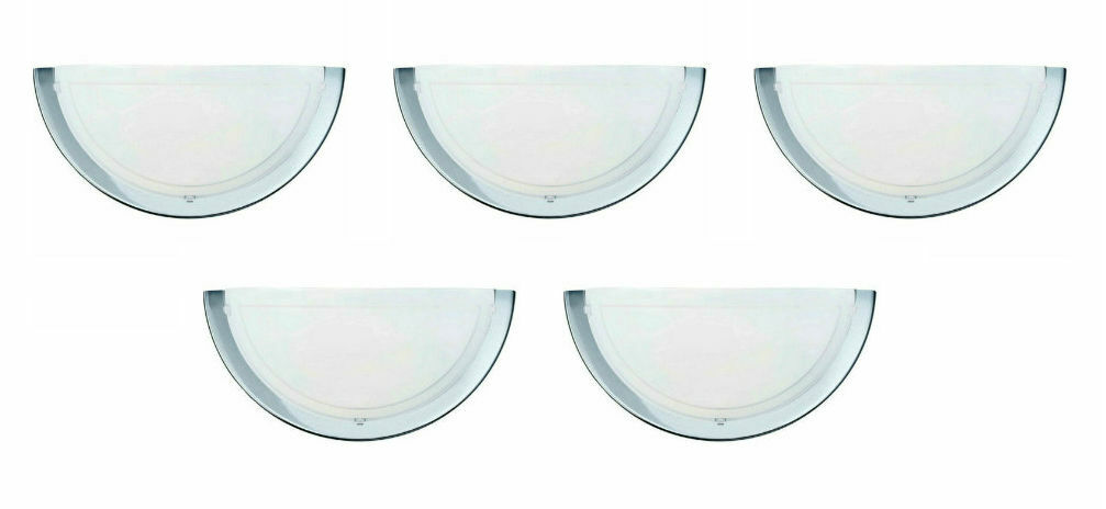 4 x Eglo 83156 Planet1 Wall Uplighter Fittings 60W ES Polished Chrome - Image 6