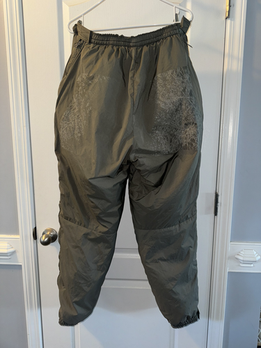 US Army Pants Medium Brown PCU Level 7 Extreme Cold Weather Primaloft Loft Sekri - Picture 2 of 6