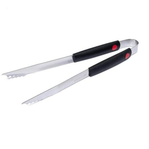 BBQGuys Signature 3-Piece Stainless Steel Molded Handles Tool Set; NEW - Picture 2 of 3