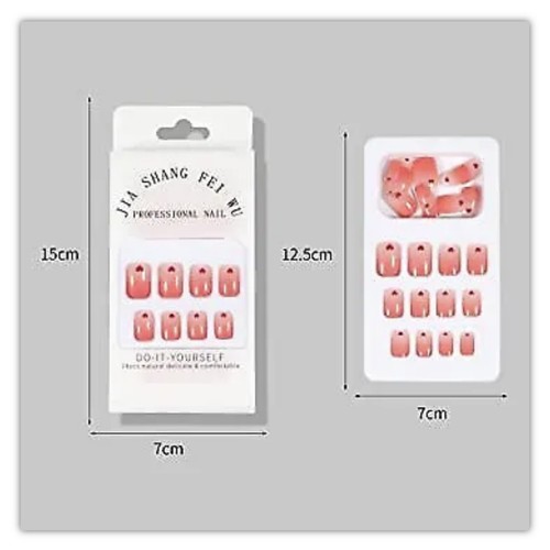 48PCS Professional Press On Nails – Full Cover Fake Nail Tips Set - Picture 2 of 6
