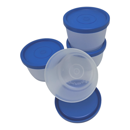 Tupperware Picknick Paket Set Hostess Geschenk Special Vintage blau 30+ Teile Neu aus altem Lagerbestand - Bild 12 von 18