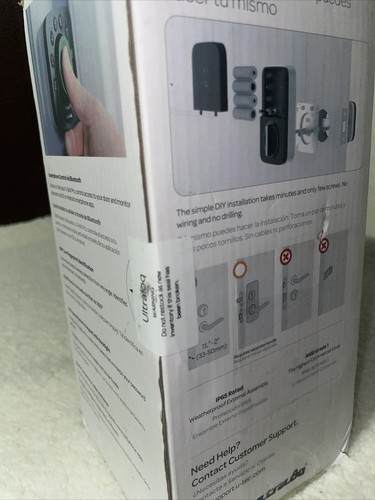 Ultraloq U-BOLT PROV1.6 Bluetooth Fingerprint & Keypad Smart Deadbolt - Picture 12 of 13