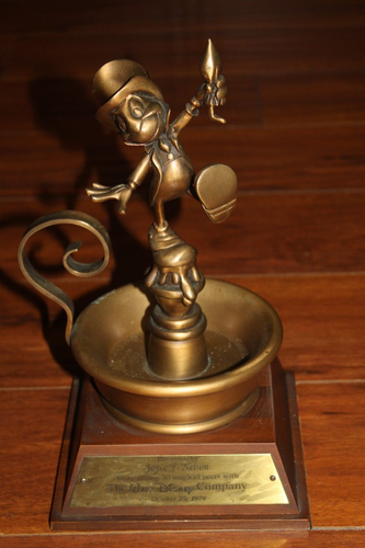 Vintage Walt Disney Co 30 Jahre Service Darsteller 1979