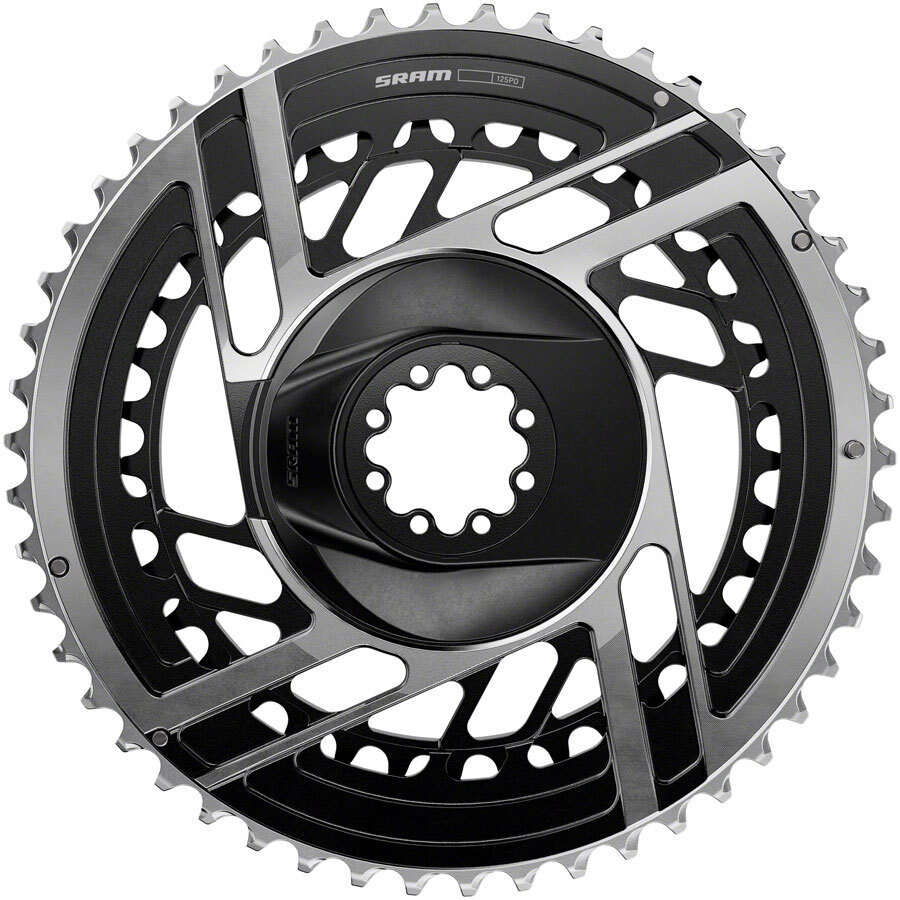 Комплект цепных колец SRAM RED 2x - 46/33 t, 2x12 скоростей, прямое крепление на 8 болтов,